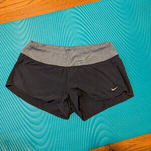 Nike Shorts Small Black and Grey